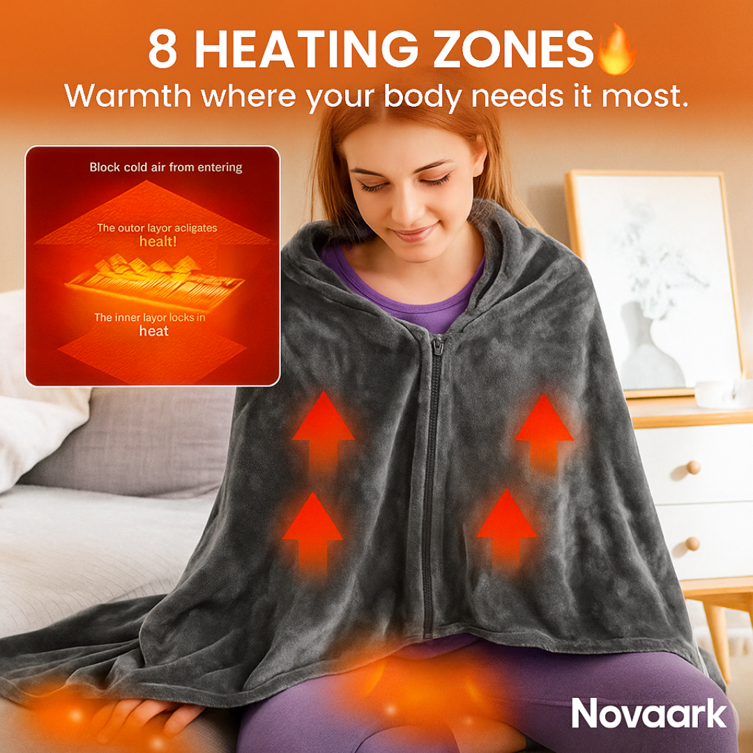 Oversized Thermal Blanket Hoodie