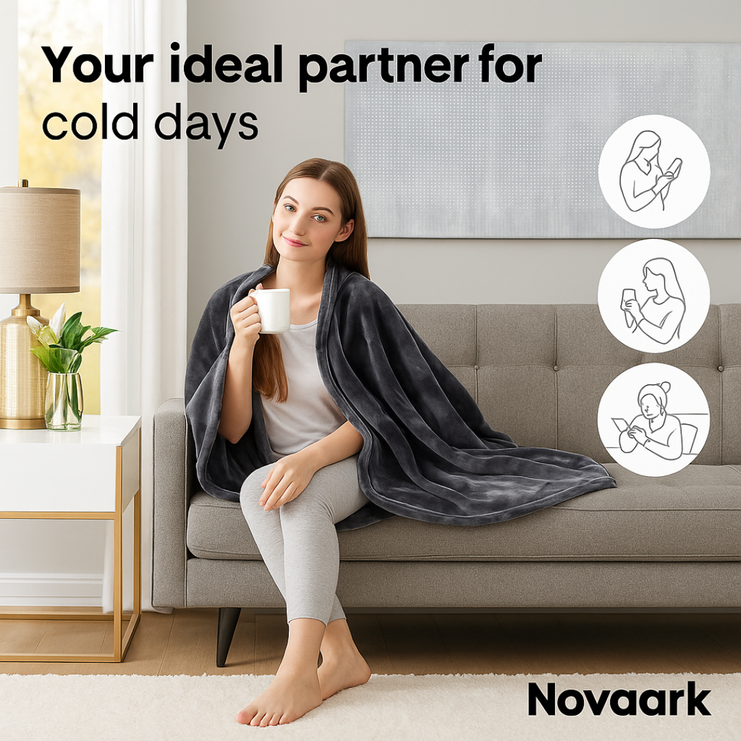 Oversized Thermal Blanket Hoodie